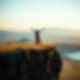 A serene landscape symbolizing financial freedom