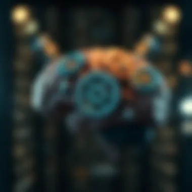 A brain with gears turning, representing mental clarity