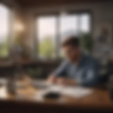 Visual representation of remote work flexibility