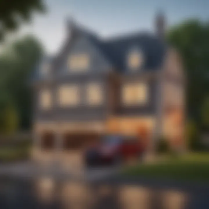 A depiction of a secure property symbolizing the importance of adequate insurance coverage