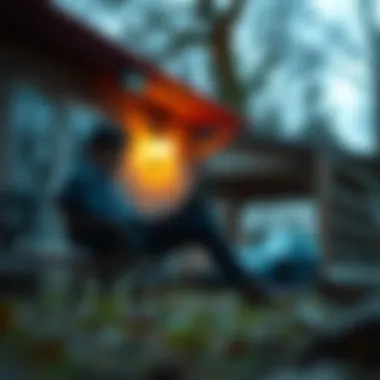 Visual representation of borrower situations during bailouts