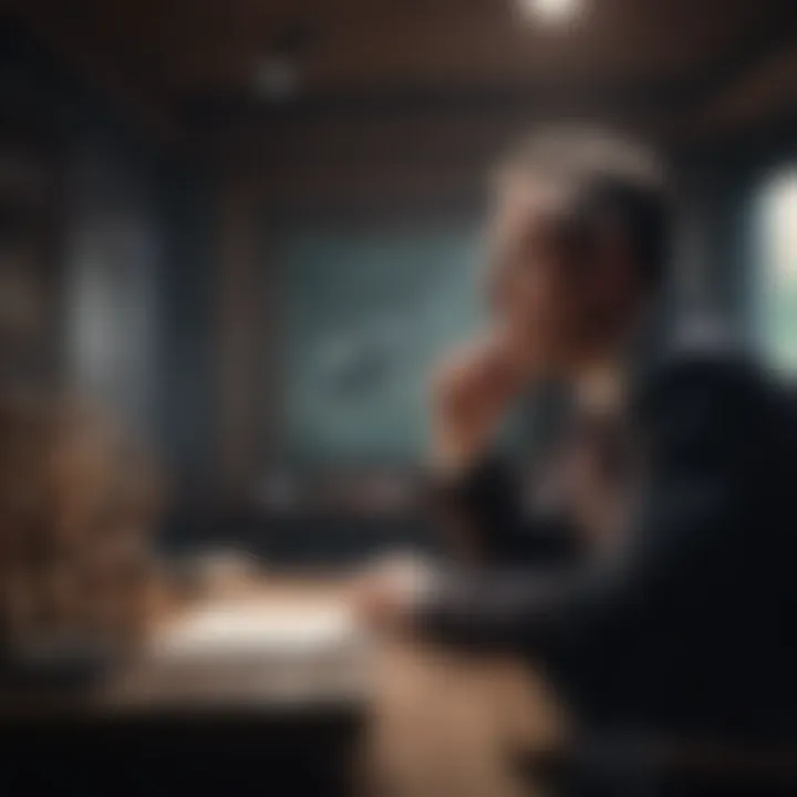 Visualization of psychological factors affecting investor decisions