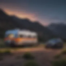 A sophisticated chart illustrating RV loan interest trends over the years.