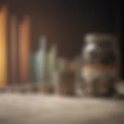 Graph illustrating the historical trends of national debt over decades