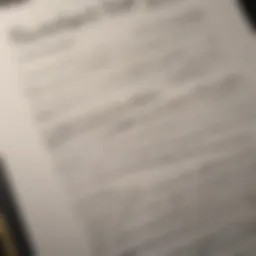 A legal document showcasing a title affidavit