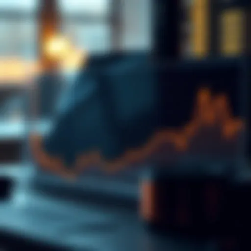 Graph depicting fluctuations in variable interest rates over time