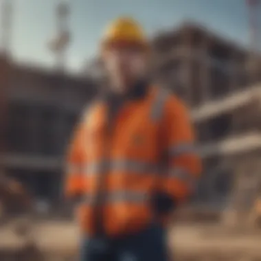 The Power of Skilled Trades A vibrant construction site highlighting skilled trade professionals at work.